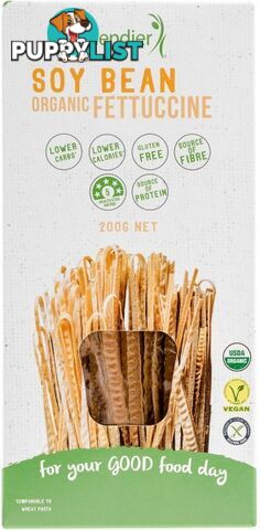 Slendier Soy Bean Organic Fettuccine 200g - Slendier - 9346976001292