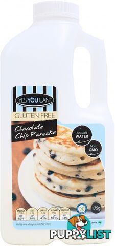 YesYouCan Choc Chip Pancake 175g - YesYouCan - 9328987005988