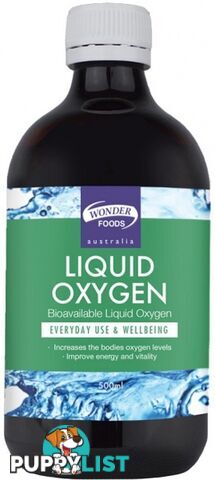 Wonderfoods Liquid Oxygen  500ml - Wonder Foods - 9321314243305