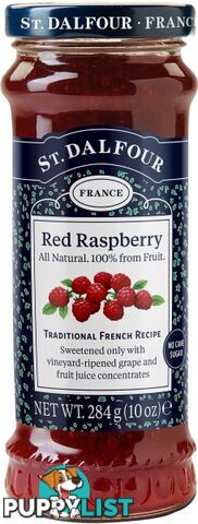 St Dalfour Raspberry Fruit Spread 284g - St Dalfour - 084380957741