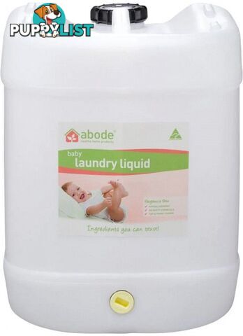 Abode Baby Laundry Liquid  (Drum + tap) 15L - Abode - 9343188002130