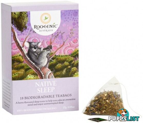 ROOGENIC AUSTRALIA Native Sleep 18 Tea Bags - Roogenic - 9351693003207