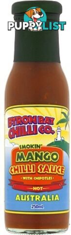 Byron Bay Chilli Smokin Mango Chilli Sauce 250ml - Byron Bay Chilli Co - 804798000026