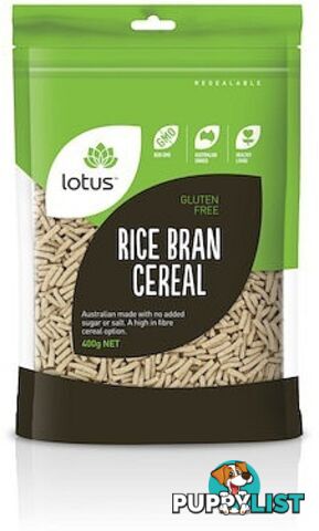 Lotus Rice Bran Cereal  400g - Lotus - 9317127007203