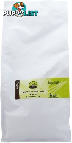 Gourmet Organic Turmeric 1Kg - Gourmet Organic Herbs - 9332974001891