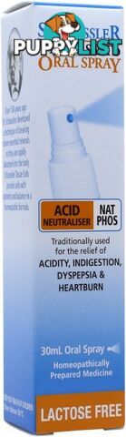 Schuessler Tissue Salts Oral Spray Nat Phos - Acid Neutraliser 30ml - Martin & Pleasance - 9324294001057