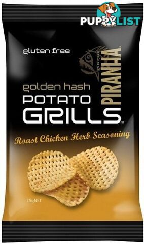 Piranha Potato Grills Roast Chicken Herb Seasoning  12x75g - Piranha - 9311796598314