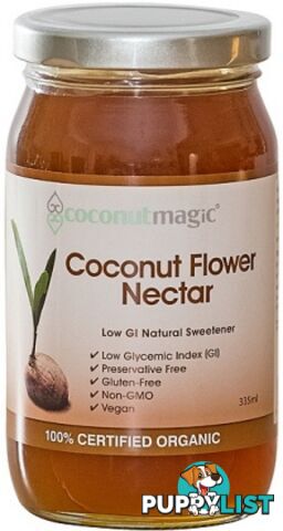 Organic Coconut Flower Nectar 335ml - Coconut Magic - 9369999306229