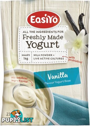 Easiyo Vanilla Yogurt 230g - EasiYo Yogurt - 9416892508004