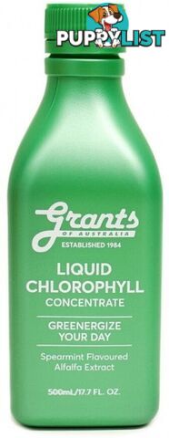 Grants Liquid Chlorophyll Concentrate 500ml - Grants - 9312812000200