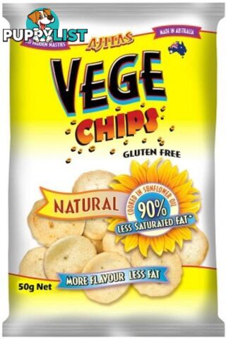 Vege Chips Natural 12x50g - Vege Chips - 9315991022049