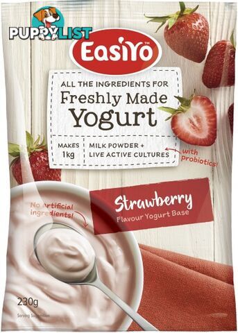 Easiyo Strawberry Yogurt 230g - EasiYo Yogurt - 9416892502088