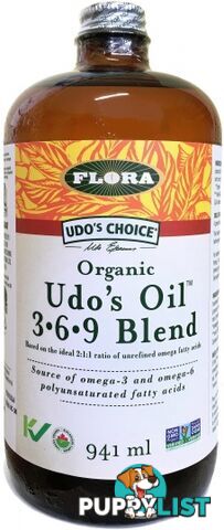 Udo's 3-6-9 Oil Blend 941ml - Udo's Choice - 061998079898