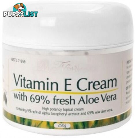 Tri-Natural Vitamin E Cream 250gm - Tri-Natural - 9333005003556