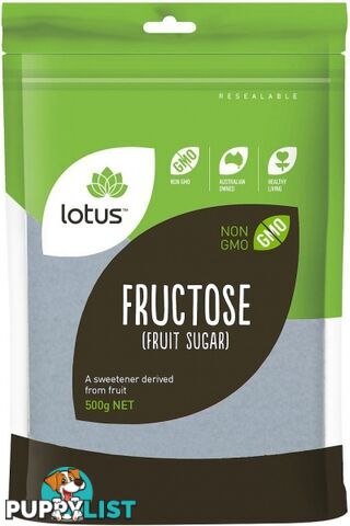 Lotus Fructose Fruit Sugar 500gm - Lotus - 9317127060611