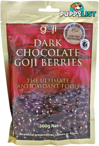 Dr Superfoods Dark Chocolate Organic Goji Berries 300g - Dr Superfoods - 094922696847