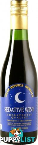 Hilde Hemmes Sedative Wine 375mL - Hilde Hemmes Herbals - 9315915003680