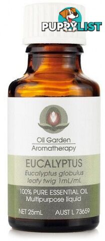 Oil Garden Eucalyptus Pure Essential Oil 25ml - Oil Garden - 9318901200728