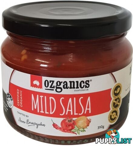 Ozganics Organic Salsa Mild  310g - Ozganics - 9327304001252