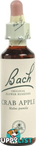 Bach Flower Crab Apple 20ml - Bach Flower - 5000488103106