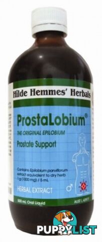 Hilde Hemmes ProstaLobium - Herbal Extract 500ml - Hilde Hemmes Herbals - 9315915003543