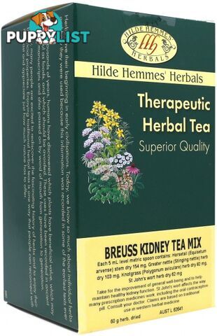 Hilde Hemmes Breuss Kidney Tea Mix 60gm - Hilde Hemmes Herbals - 9315915001204