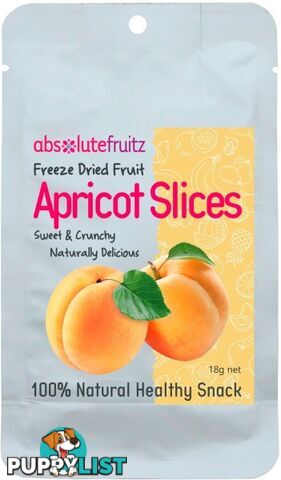 Absolutefruitz Freeze Dried Apricot 18g - Absolutefruitz - 9334827002512