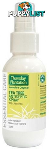 Thursday Plantation Tea Tree Antiseptic Spray w/Aloe Vera 100ml - Thursday Plantation - 9312146006442