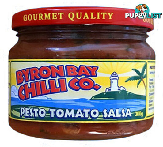 Byron Bay Chilli Pesto Tomato Salsa  300g - Byron Bay Chilli Co - 9320342000898