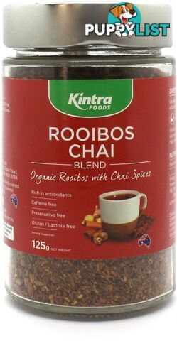 Kintra Foods Rooibos Chai  125g Jar - Kintra Foods - 9341709000504