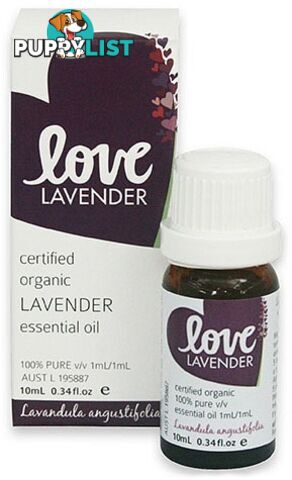 Love Oils Organic Bulgarian Lavender Essential Oil 10ml - Love Oils - 9347986000855