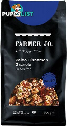 Farmer Jo Paleo Cinnamon Granola  300g - Farmer Jo - 9346430001417