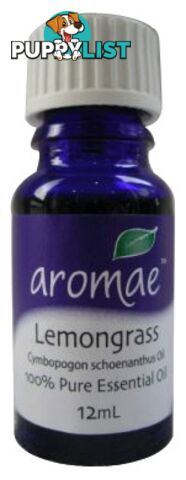 Aromae Lemongrass Essential Oil 12mL - Aromae Essential Oils - 9339059000091