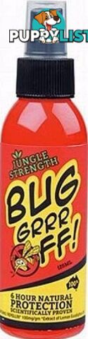 Bug-Grrr Off Insect Repellent Jungle Strength Spray 100ml - Bug-Grrr Off Insect Repellent - 9350632000024