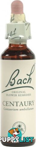 Bach Flower Centaury 20ml - Bach Flower - 5000488103045