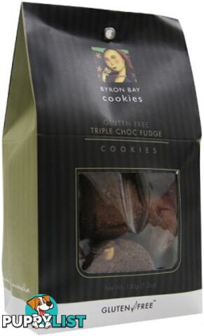 Byron Bay Triple Chocolate Fudge Cookies 150g - Byron Bay Cookies - 9320391010169