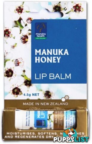 Manuka Health Honey Lip Balm 4.5g - Manuka Health - 9421023623020