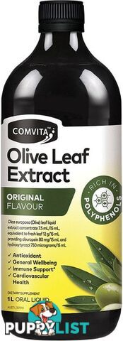 Comvita Olive Leaf Extract Original 1L - Comvita - 9400501201936