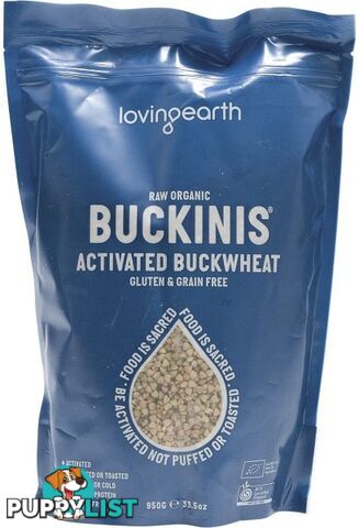 Loving Earth Buckinis Activated Buckwheat 950g - Loving Earth - 9339709007395