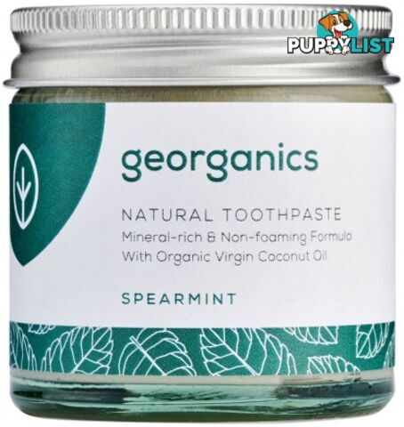 Georganics Toothpaste Spearmint 60ml - Georganics - 5060480200081