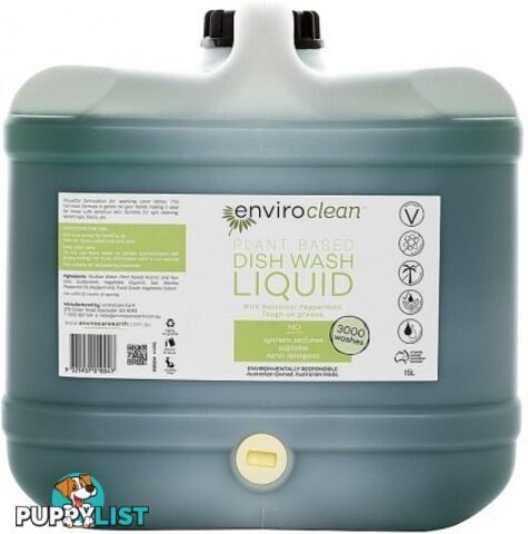 Enviro Clean Dish Wash Liquid 15L - Enviro Care - 9325937010047