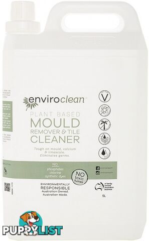 Enviro Clean Mould Remover & Tile Cleaner 5L - Enviro Care - 9325937010733