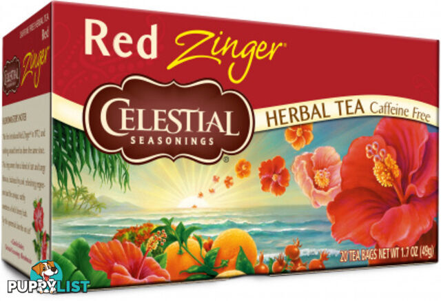 Celestial Tea Red Zinger 20Teabags - Celestial Seasonings - 0070734000027