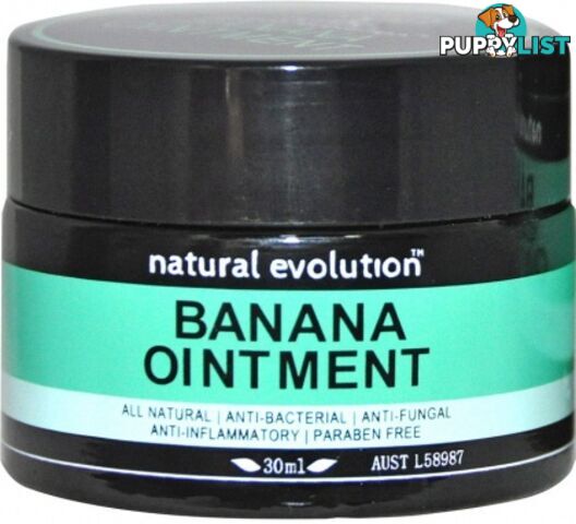 Natural Evolution Banana Ointment 30ml - Natural Evolution - 680569612908