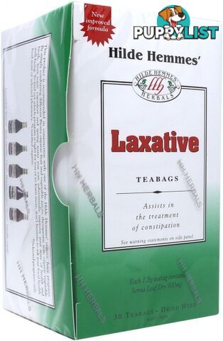 Hilde Hemmes Laxative Tea - 30Teabags - Hilde Hemmes Herbals - 9315915001358