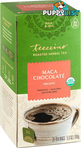 Teeccino Maca Chocolate 25Teabags 150g - Teeccino Caffeine Free - 795239401321