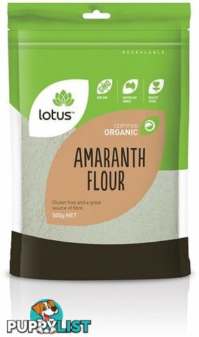 Lotus Organic Amaranth Flour  500g - Lotus - 9317127008163