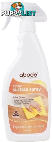 Abode Timber Surface Cleaner Atlas Cedar 500mL - Abode - 9343188001065