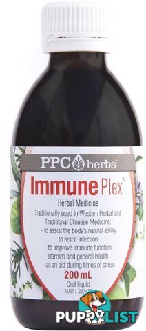 PPC Herbs Immune-Plex 200ml - PPC Herbs - 9327842000038