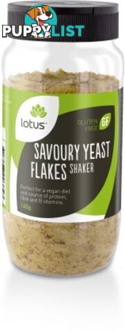 Lotus Nutritional Savoury Yeast Flakes Shaker 145g - Lotus - 9317127003823